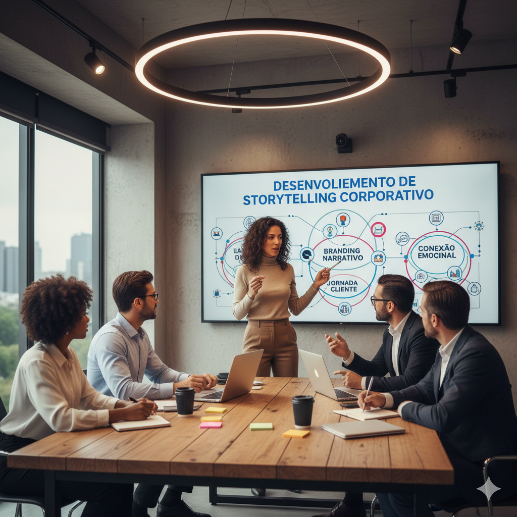 Desenvolvimento de Storytelling Corporativo