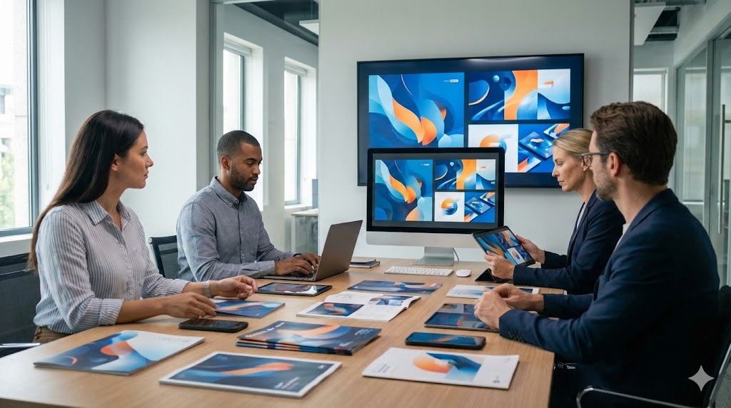 Criação de Materiais Visuais Unificados para Diferentes Mídias Sorocaba SP