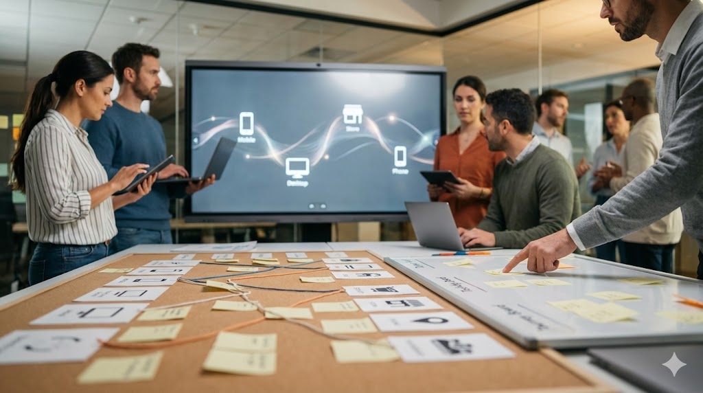 Mapeamento de Jornada do Cliente em Múltiplos Canais Sorocaba SP